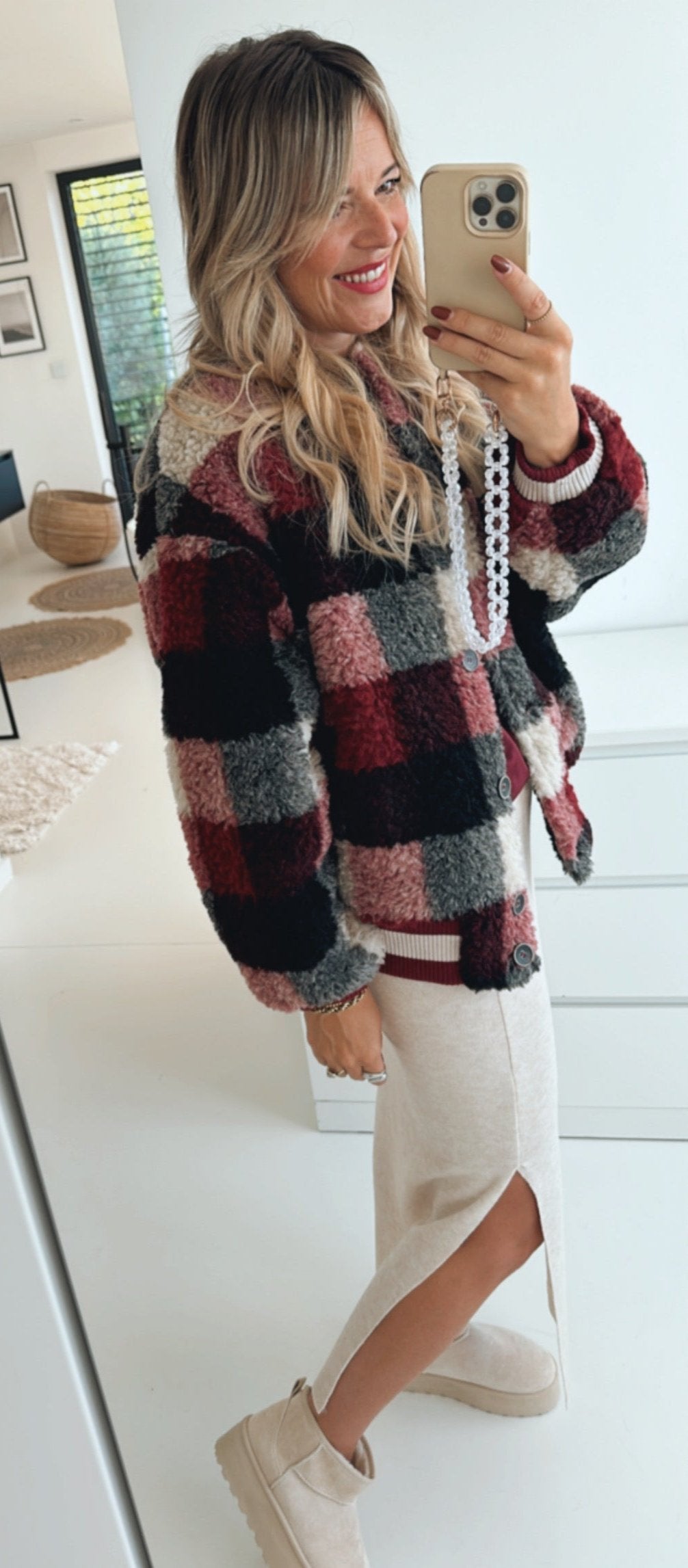 Cosy Bluson Checkered