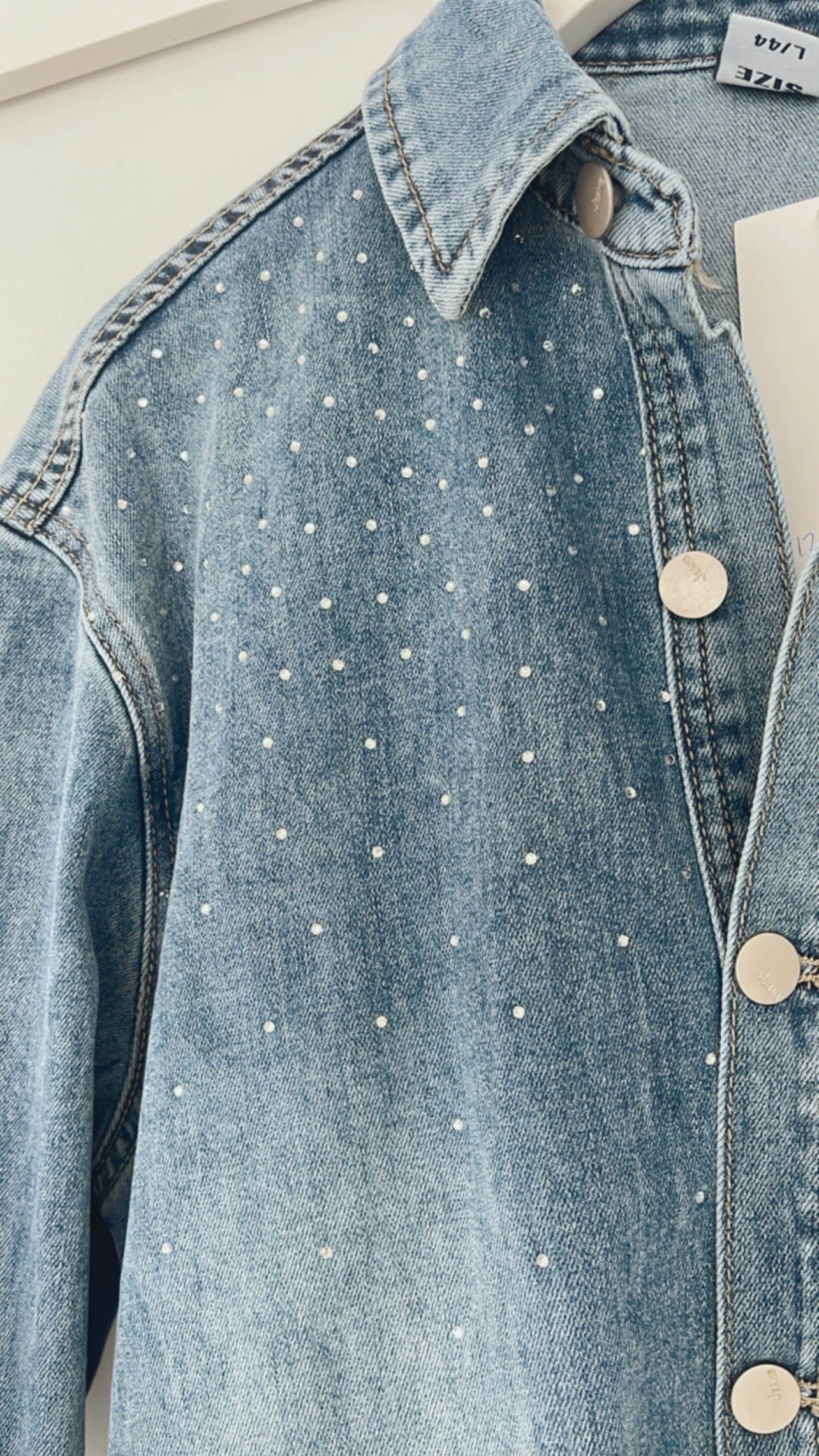 Jeans Hemd Glitter