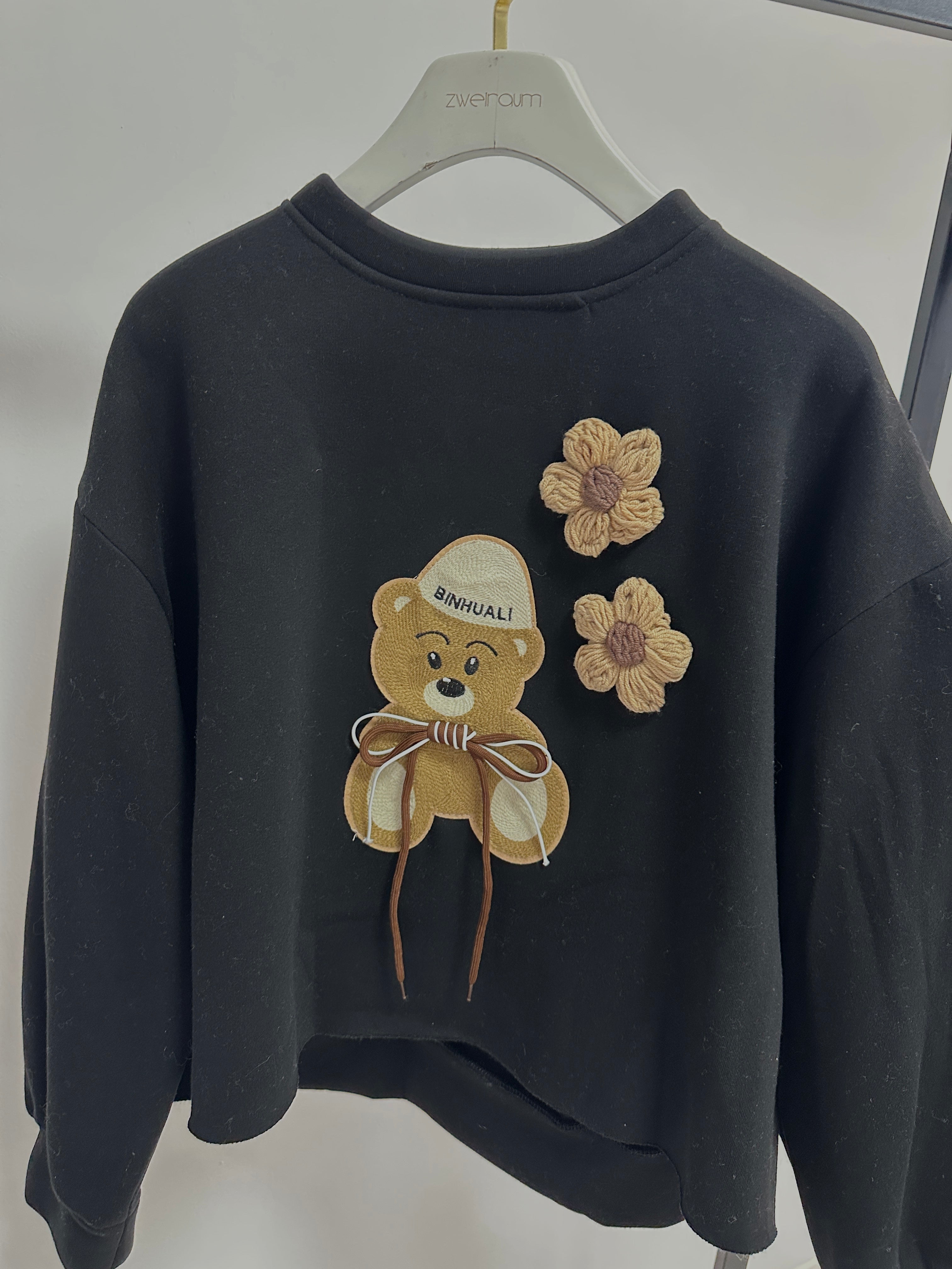 Teddy Pulli mit Blumen