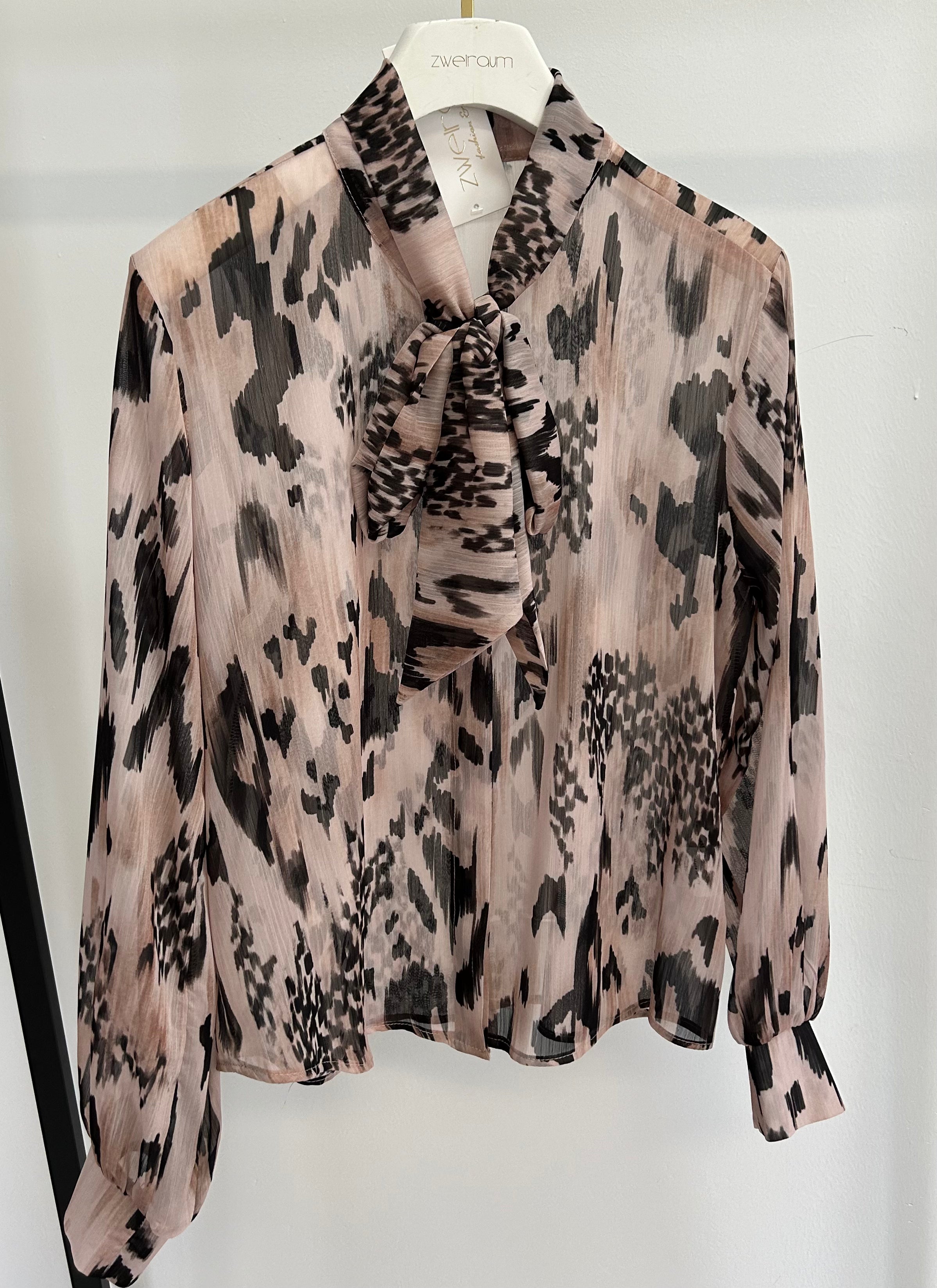 Bluse Abstract mit Schluppe