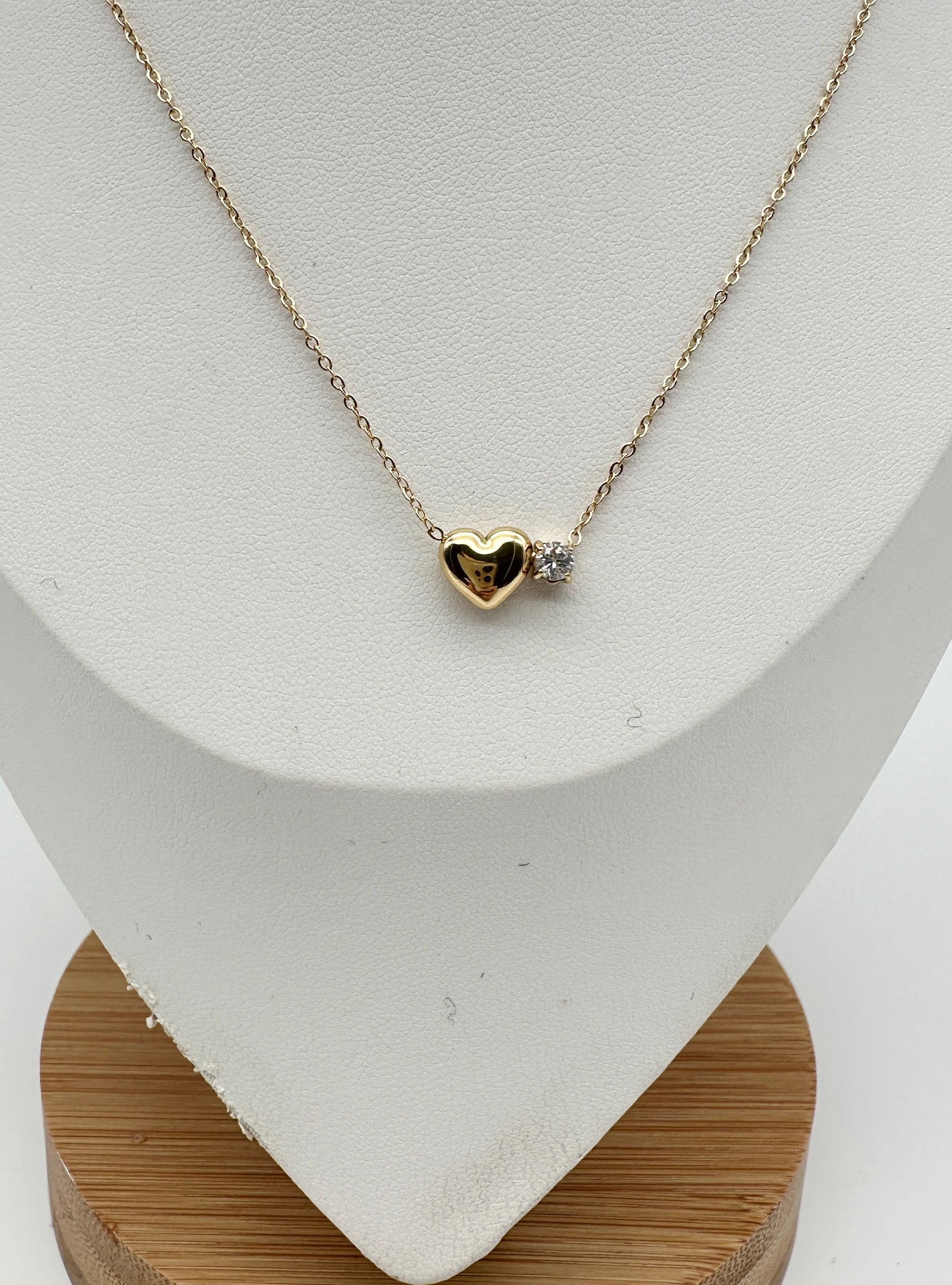 Kette Heart Sparkel