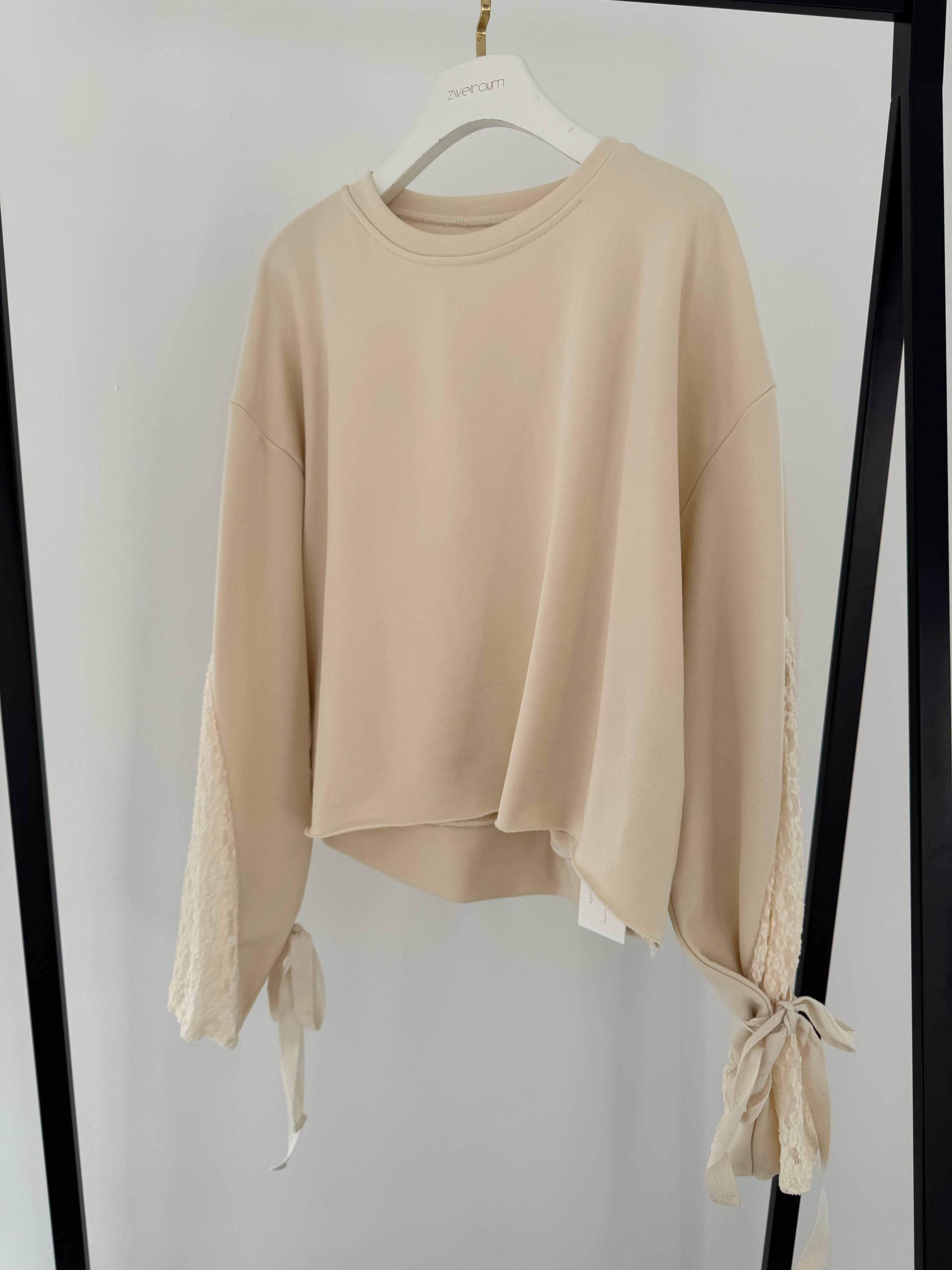 Midi Pulli Lace Ärmel